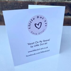 Heart On My Sleeve - Greeting Card - Image 2