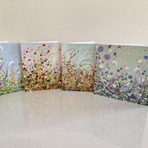 'Wildflower' Greeting Cards - SET OF FOUR - Image 1