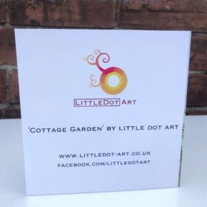 Cottage Garden - Greeting Card - Image 3